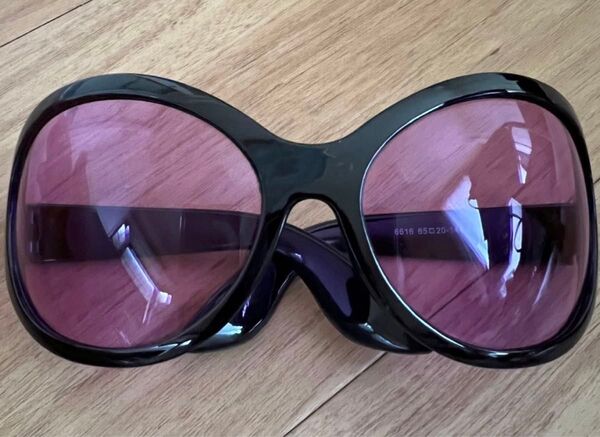 hide オーバルタイプ レプリカ サングラス パープル