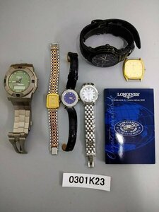 0301K23　時計　腕時計　文字盤　ジャンク品　おまとめ　SEIKOセイコー　LONGINES　など