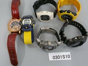 0301S10　時計　腕時計　ジャンク品　おまとめ　CASIO G-SHOCK　Baby‐Ｇ　ニクソンなど