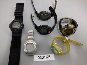 0301K2　時計　腕時計　ジャンク品　おまとめ　CASIOカシオ　G-SHOCK　Baby-G　など　※1点破損有り・追加画像有り