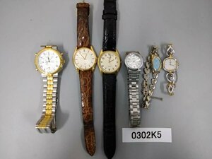 0302K5　時計　腕時計　ジャンク品　おまとめ　SEIKOセイコー　CASIOカシオ　など