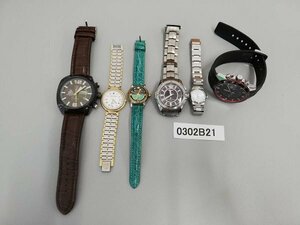 0302B21　時計　腕時計　ジャンク品　おまとめ　SEIKOセイコー　CITIZENシチズン　DIESELディーゼル　など