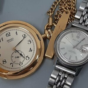 0302U16 時計 腕時計 懐中時計 ジャンク品 おまとめ SEIKO CITIZEN ELGINの画像3