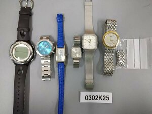 0302K25　時計　腕時計　ジャンク品　おまとめ　SEIKOセイコー　CITIZENシチズン　NINARICCIニナリッチ　など