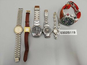 0302B119　時計　腕時計　ジャンク品　おまとめ　SEIKOセイコー　I.T.A　クリスチャンディオール　など