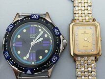 0302B111　時計　腕時計　文字盤　ジャンク品　おまとめ　SEIKOセイコー　CITIZENシチズン　WALTHAM　など　※1点ベルト切れています_画像9