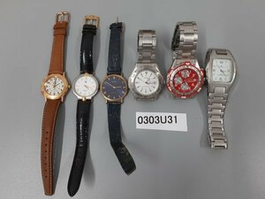 0303U31　時計　腕時計　ジャンク品　おまとめ　GIVENCHY　ALBA　TIMEX　など