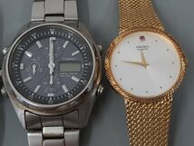 0303U116　時計　腕時計　ジャンク品　おまとめ　SEIKO　BULOVA　CASIO　WICCA　_画像2