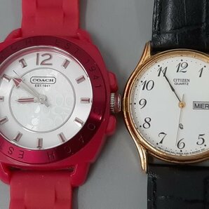 0303U115 時計 腕時計 ジャンク品 おまとめ CITIZEN COACH RADO REGUNO などの画像2