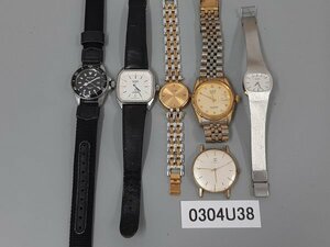 0304U38　時計　腕時計　ジャンク品　おまとめ　SEIKO　LANCEL　ELGIN　ORIENT　TISSOT　など