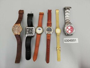 0304B1　時計　腕時計　ジャンク品　おまとめ　SKAGEN　SANDOZ　など