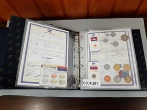 0304U61　世界のコイン　硬貨　コインアルバム　アルメニア　ベリーズ　カンボジア　インド　イギリス　など