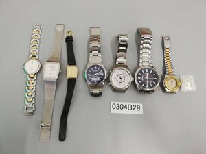 0304B29　時計　腕時計　ジャンク品　おまとめ　SEIKOセイコー　CYMAシーマ　CITIZENシチズン　など　※刻印有り