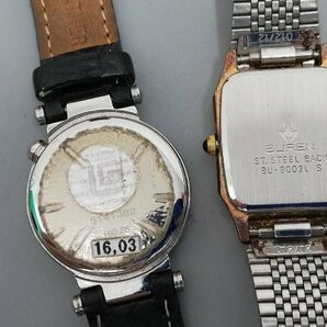 0304B53 時計 腕時計 懐中時計 ジャンク品 おまとめ SEIKOセイコー BUREN DOLCE SEGRETO などの画像2