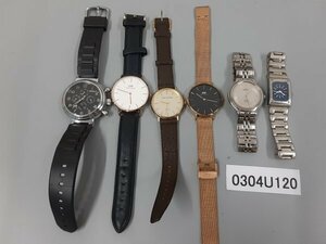 0304U120　時計　腕時計　ジャンク品　おまとめ　ダニエルウェリントン　CHINAAIRLINES　SEIKO　など