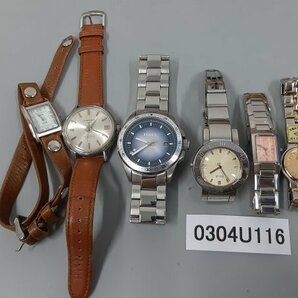 0304U116 時計 腕時計 ジャンク品 おまとめ CITIZEN FOSSIL DEUA ALBA  などの画像1