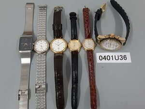 0401U36　時計　腕時計　ジャンク品　おまとめ　ALBA　SEIKO　GIVENCHY　など