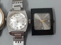 0401U34　時計　腕時計　ジャンク品　おまとめ　BULOVA　CHARLESVOGELE　CITIZEN　RADO　など_画像5