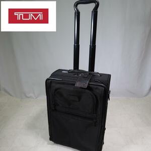 [ rare * beautiful goods ]TUMI Carry machine inside bring-your-own TSA lock 22018DH 2 wheel records out of production 
