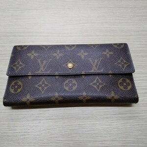 LOUIS VUITTON ヴィトン モノグラム 三つ折り長財布 M61215 ポルトトレゾール インターナショナル TH0050