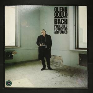 [ внутренний первая версия LP] Glenn *g-rudo/ba - : маленький Prelude, маленький Fuga ( товар среднего качества, запись хорошо,Glenn Gould)