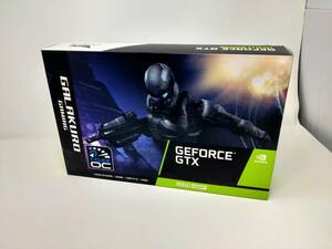 NVIDIA GEFORCE GTX 1660 Super 玄人志向GG-GTX1660SP-E6GB/DF　中古　動作品　元箱あり