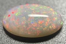 【100円スタート!!】天然ホワイトオパール 2.33ct ルース 裸石 オーストラリア産 宝石 white opal loose australia gem stone Y03_画像3