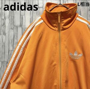 adidas Adidas джерси сверху спортивная куртка S orange to зеркальный . il длинный рукав 3 линия вышивка Logo one отметка Logo Firebird 