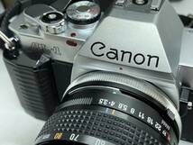【3794】Canon AL-1 ボディ　TAMRON SP 28-80mm 3.5-4.2 レンズ　セット　簡易動作確認済み　説明書・エアー・バッグ付き_画像6