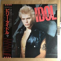 Billy Idol「s.t.」邦LP 1982年 帯付き 1st album★★ビリーアイドル hard punk rock Generation x_画像1