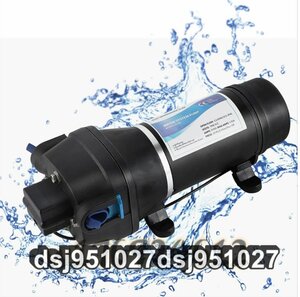 ダイヤフラム水ポンプ 給水 排水ポンプ 水ポンプ 圧力スイッチ 12.5L/min (110V) 自吸式ポンプ ミニチュア