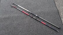 31売切 DAIWA 磯竿 遠投ロッド 2本まとめて HSプロ磯T 4-53EB CG磯4号53遠投P 遠投ウキ 遠投カゴ 遠投フカセ 泳がせ 4号ロッド_画像1