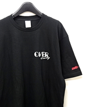 XL 未使用【OVER Racing Tee moto joy オーヴァーレーシング Black OVER Racing Tシャツ マフラーメーカー 黒/シルバー motojoyのロゴ】_画像4