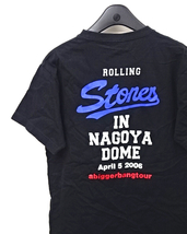 M【The Rolling Stones A BIGGER BANG TOUR in Nagoya Dome 2006 T-shirt Vintage ローリングストーンズ ツアー ナゴヤドーム Tシャツ】_画像4