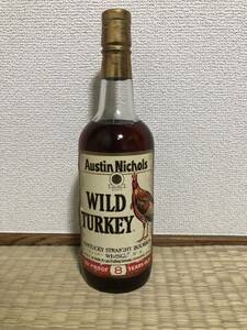 WILD TURKEY ワイルドターキー8年 旧ボトル 750ml 101 PROOF 未開封