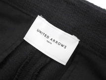 ユナイテッドアローズ UNITED ARROWS スカート C/P ディープスリット タイトスカート ロング 1524-257-5044 ツイード調 ブラック size 38_画像7