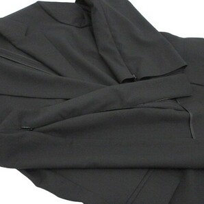 アイシービー iCB ジャケット 袖ファスナー テーラード 1B ウール ポリエステル 春夏ジャケット ブラック size 4 レディースの画像5