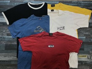 QUIKSILVER クイックシルバー メンズ・BOYS Tシャツ 5点セット まとめ売り M3点・L2点