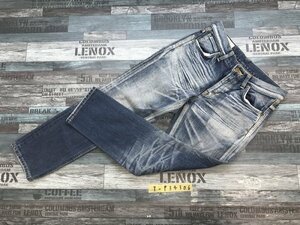 LEE Lee женский woshu обработка Denim джинсы брюки маленький размер XS голубой 