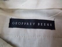 GEOFFREY BEENE メンズ タック入り パンツ W34 茶_画像2