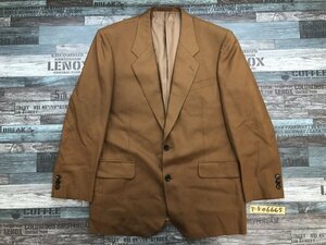 Pierre Balmain Pierre Balmain men's shoulder pad cashmere . made in Japan lining side Benz nappy jacket 98AB6 khaki yellow 