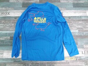 FUJI 忍野高原トレイルレース 2011 メンズ ロンT 長袖Tシャツ L 青