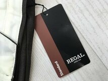 新品！REGAL リーガル メンズ ツータック ウエストアジャスター スラックスパンツ 100 茶_画像2