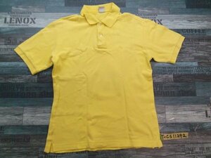 FILA filler men's deer. . polo-shirt with short sleeves USA S yellow color 