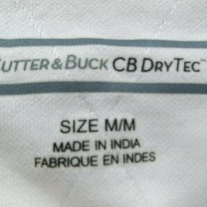 CUTTER&BUCK カッター＆バック メンズ ゴルフ 半袖ポロシャツ M 白の画像2