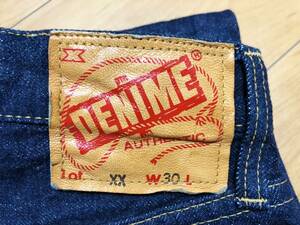 DENIME| Denime 501XX кожа patch модель W30 действующий товар 