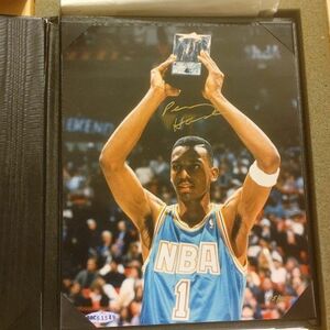 ANFERNEE HARDAWAY ペニー アンファニーハーダウェイ PANINI 直筆サインフォト シリアル入り