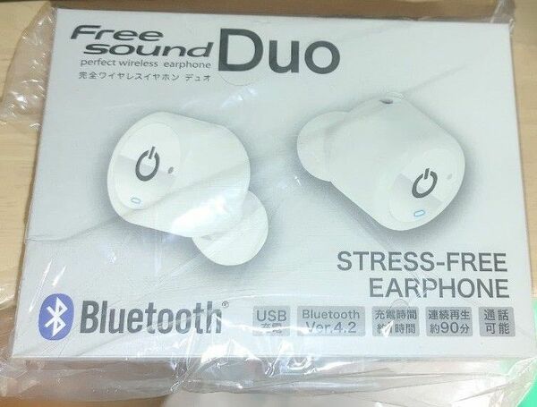 ワイヤレスイヤホン Duo Bluetooth