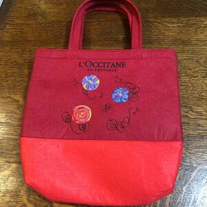 LOCCITANE ロクシタン★ フェルトトートバッグ