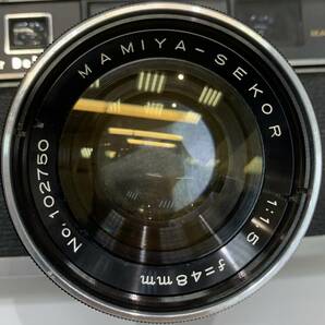 1円～ MAMIYA マミヤ SuperDeluxe スーパーデラックス 1:1.5 F=48mm レンジファインダー コレクションの画像9